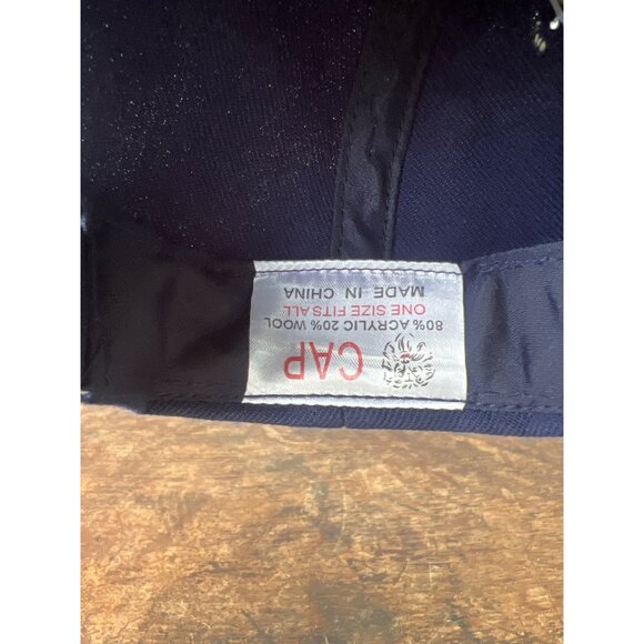 Vintage Indiana Hoosiers Navy Blue Adjustable Hat W3 - Picture 4 of 4